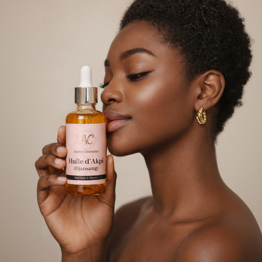Huile d'Akpi Naturelle 50ml - Tonifiante & Nourrissante