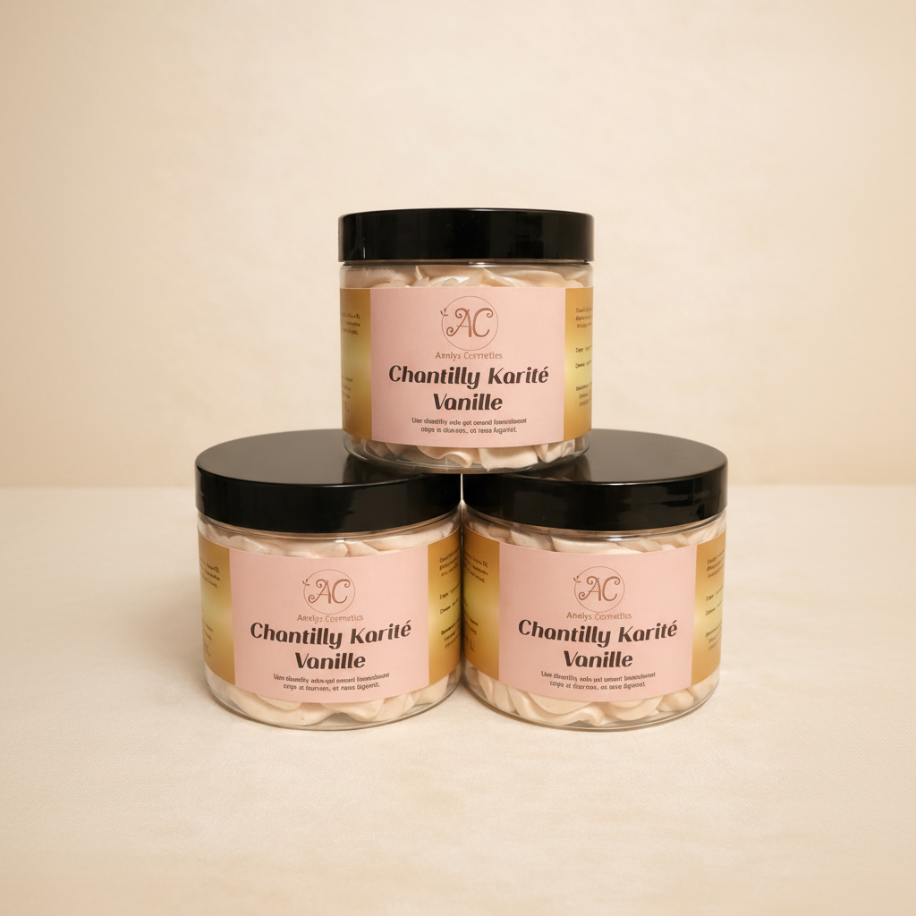 GAMME CHANTILLY DE KARITE NATURELLE